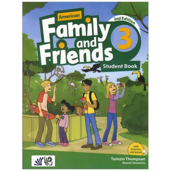کتاب American Family and Friends 2nd 3 اثر Naomi Simmons انتشارات رهنما|دیجی‌کالا