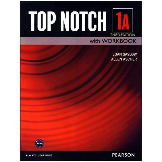 کتاب top notch 1a اثر JOAN SASLOW &amp; ALLEN ASCHER انتشارات زبان مهر|دیجی‌کالا