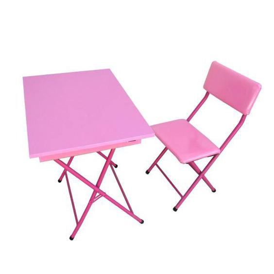 ست میز تحریر و صندلی میزیمو مدل باکسدار تاشو کد 155|دیجی‌کالا