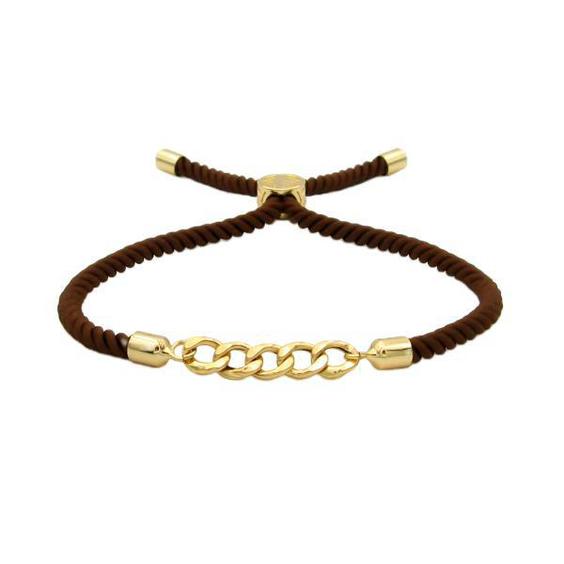 دستبند طلا 18 عیار زنانه مانچو مدل bfg221|دیجی‌کالا