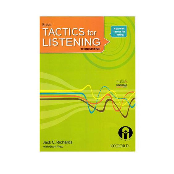 کتاب Basic Tactics For Listening Third Edition اثر Jack C.Richards and Grant Trew انتشارات الوند پویان|دیجی‌کالا