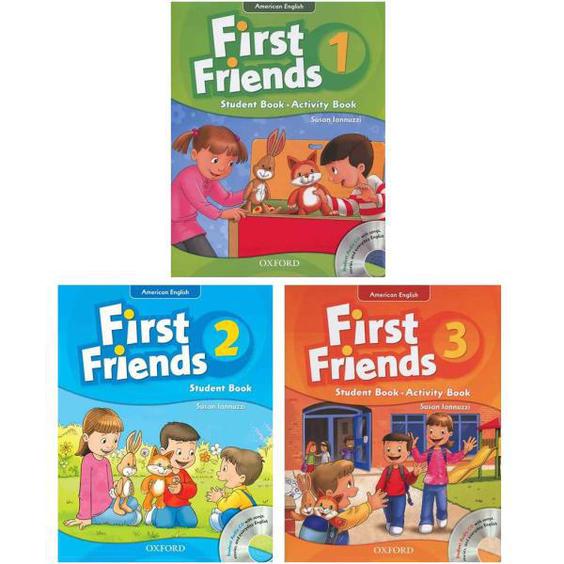 کتاب First Friends اثر Susan Lannuzzi انتشارات آکسفورد سه جلدی|دیجی‌کالا