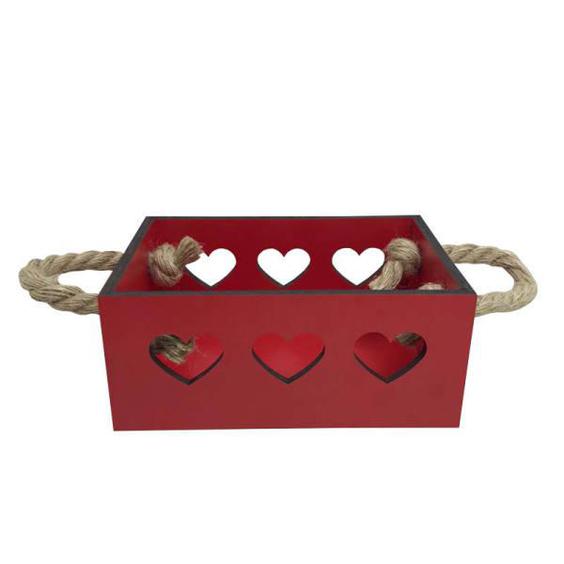 جعبه هدیه مدل قلبی دسته دار|دیجی‌کالا