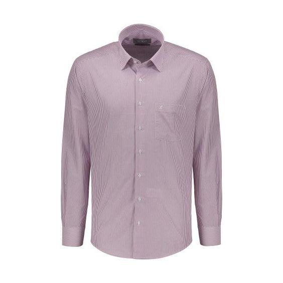 پیراهن آستین بلند مردانه ال سی من مدل 02181290-purple 136|دیجی‌کالا
