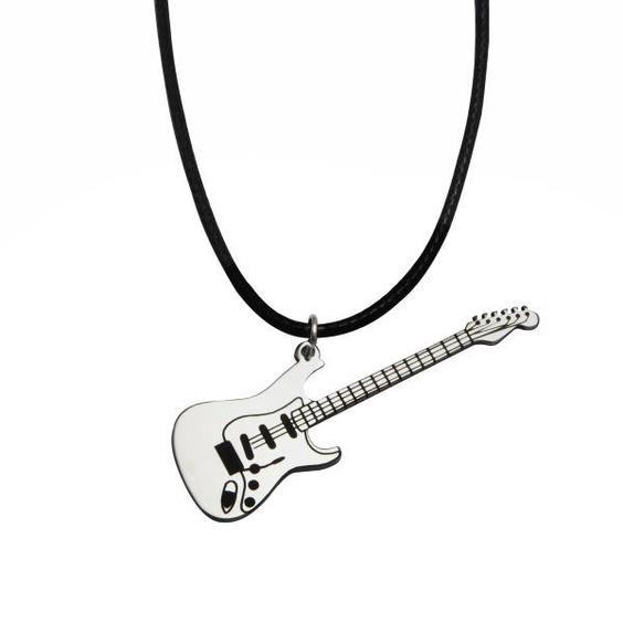 گردنبند مدل گیتار|دیجی‌کالا