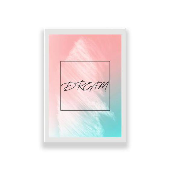 تابلو طرح انگیزشی DREAM|دیجی‌کالا