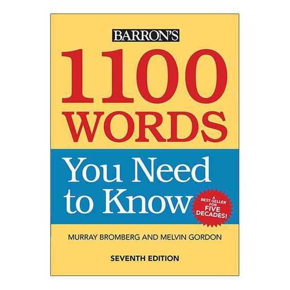 کتاب 1100 Words You Need to Know اثر Murray Bromberg and Melvin Gordon انتشارات Barrons|دیجی‌کالا