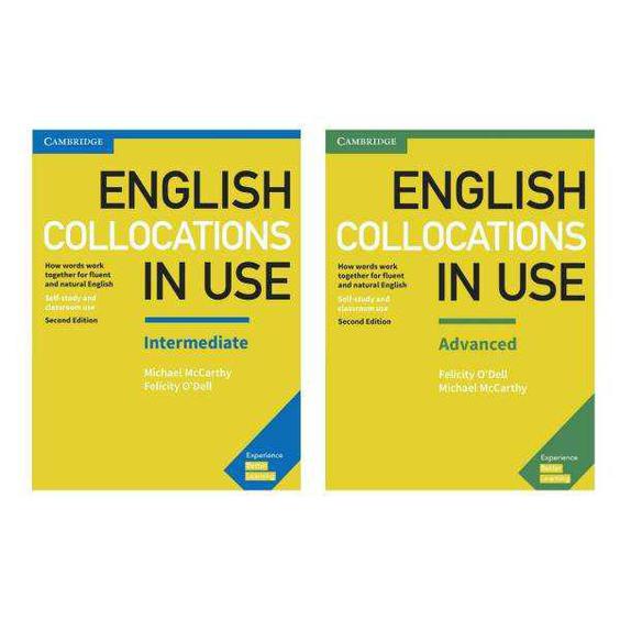 کتاب English collocation in use اثر M. McCarthy and F.ODell انتشارات Cambridge دو جلدی|دیجی‌کالا