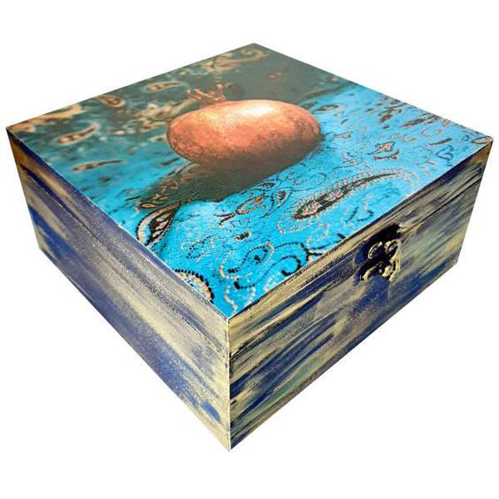  جعبه هدیه چوبی مدل شب یلدا کد WBY05 |دیجی‌کالا