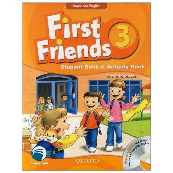  کتاب American English First Friends 3 اثر Susan Iannuzzi انتشارات دنیای زبان|دیجی‌کالا