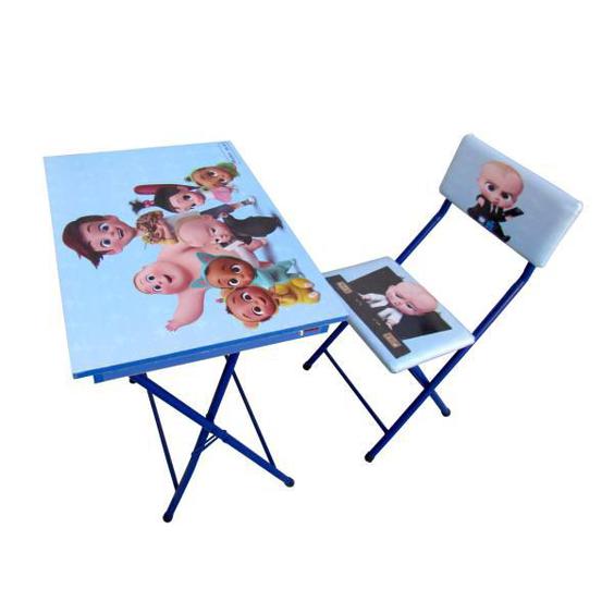 ست میز تحریر و صندلی میزیمو مدل بچه رئیس کد 70|دیجی‌کالا