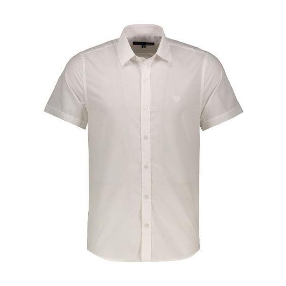 پیراهن آستین کوتاه مردانه پاتن جامه مدل 121721010116000 رنگ سفید|دیجی‌کالا