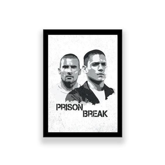تابلو طرح فرار از زندان مدل prison break 1 |دیجی‌کالا
