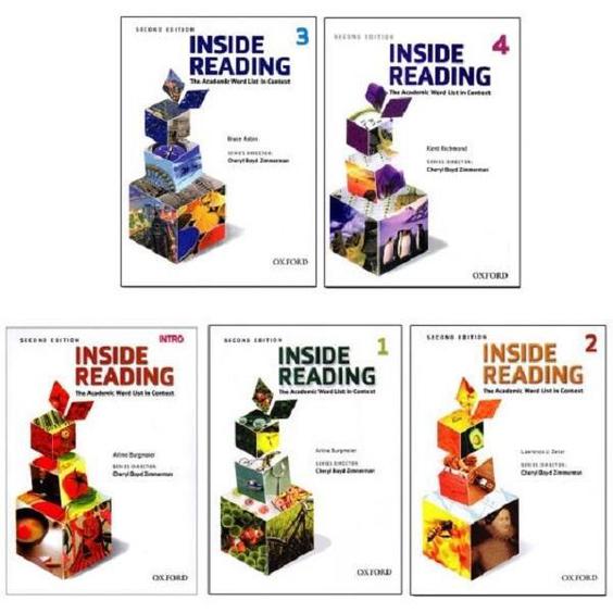 کتاب Inside Reading Second Edition اثر Arline Burgmeier انتشارات Oxford پنج جلدی|دیجی‌کالا