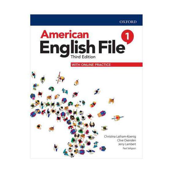 کتاب American English File 1 اثر جمعی از نویسندگان انتشارات Oxford|دیجی‌کالا