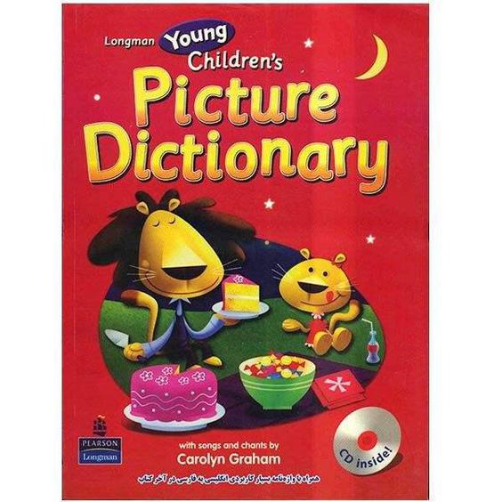 کتاب زبان Longman Young Childrens Picture Dictionary اثر Carolyn Graham  نشر ابداع|دیجی‌کالا