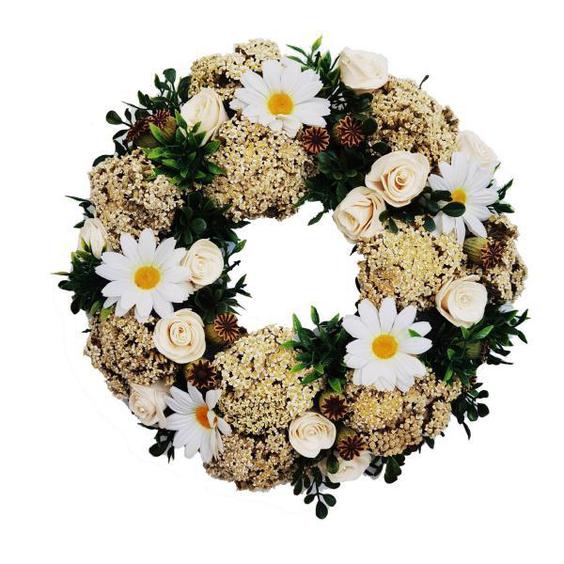 حلقه گل مصنوعی دکوفلاورز مدل Wreath  70|دیجی‌کالا
