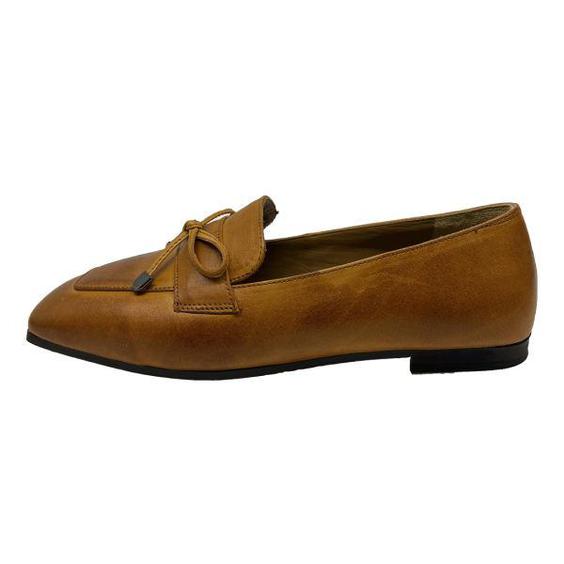 کفش زنانه سرزمین چرم مدل 1609 رنگ عسلی|دیجی‌کالا