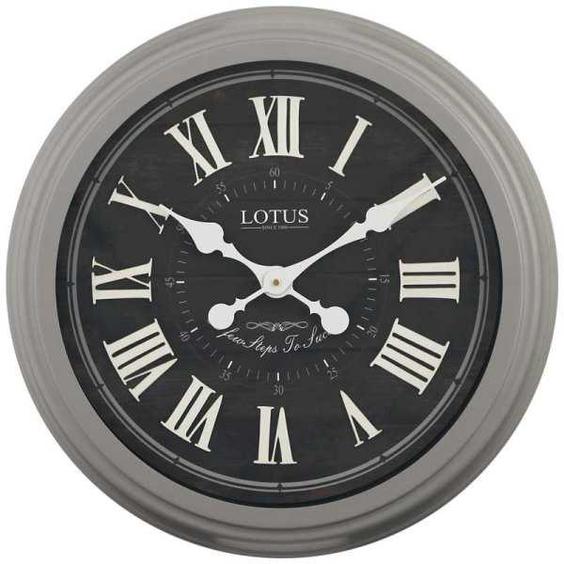 ساعت دیواری فلزی لوتوس مدل کُرونا کد 1631|دیجی‌کالا