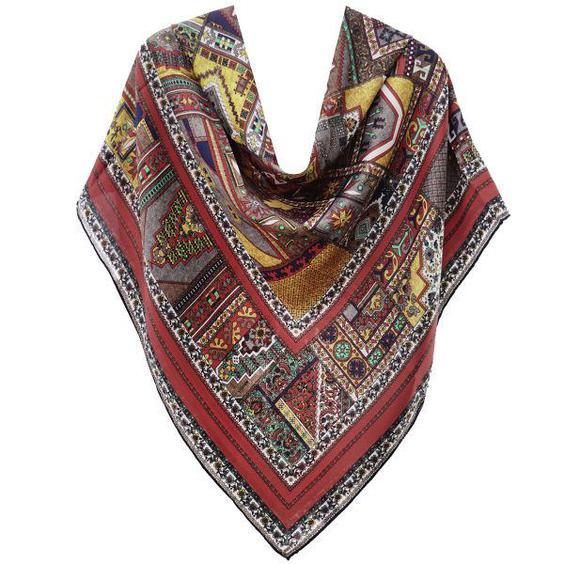 روسری زنانه مدل اسلیمی کد 444713|دیجی‌کالا