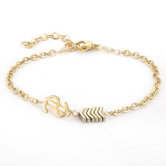 دستبند طلا 18 عیار زنانه مدل SGH156|دیجی‌کالا