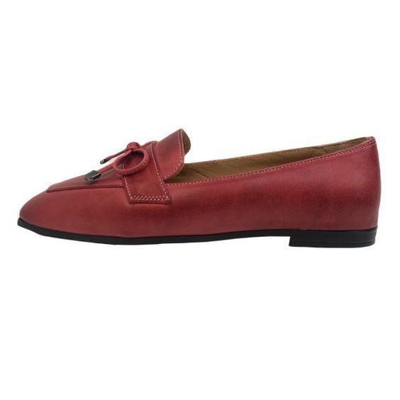 کفش زنانه سرزمین چرم مدل 1686 رنگ قرمز|دیجی‌کالا