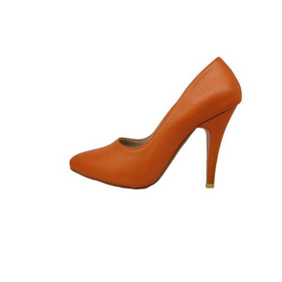کفش زنانه مدل استلتو رنگ نارنجی|دیجی‌کالا