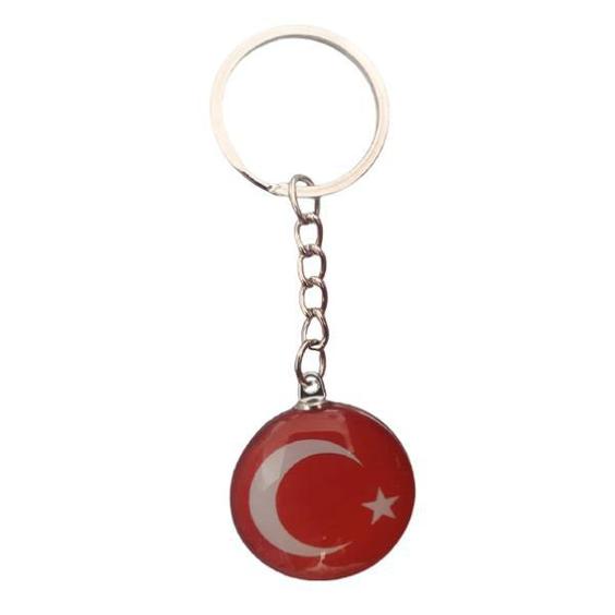 جاکلیدی مدل پرچم کشور ترکیه|دیجی‌کالا