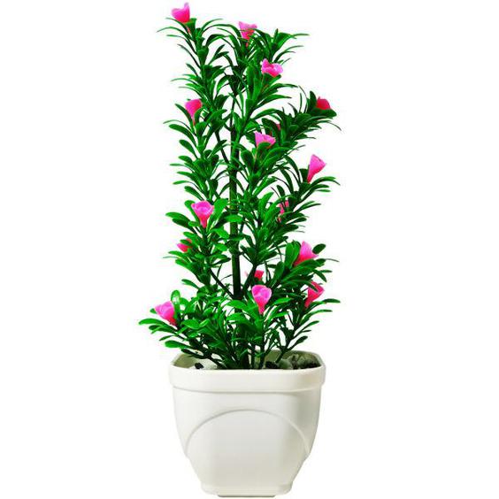 گلدان به همراه گل مصنوعی مدل Q16|دیجی‌کالا