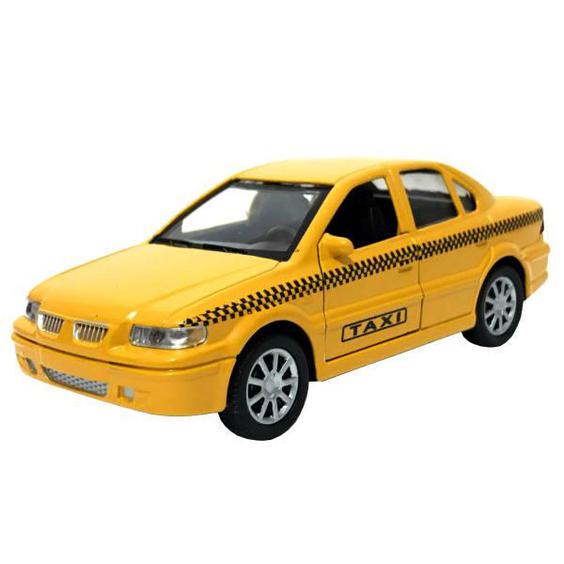 ماشین بازی مدل سمند تاکسی کد 12|دیجی‌کالا