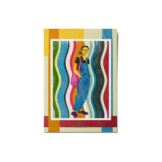 کارت پستال ماسا دیزاین مدل stkv0529 دختر|دیجی‌کالا