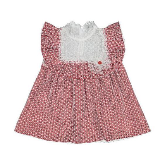 پیراهن نوزادی دخترانه فیورلا مدل 22021-04|دیجی‌کالا