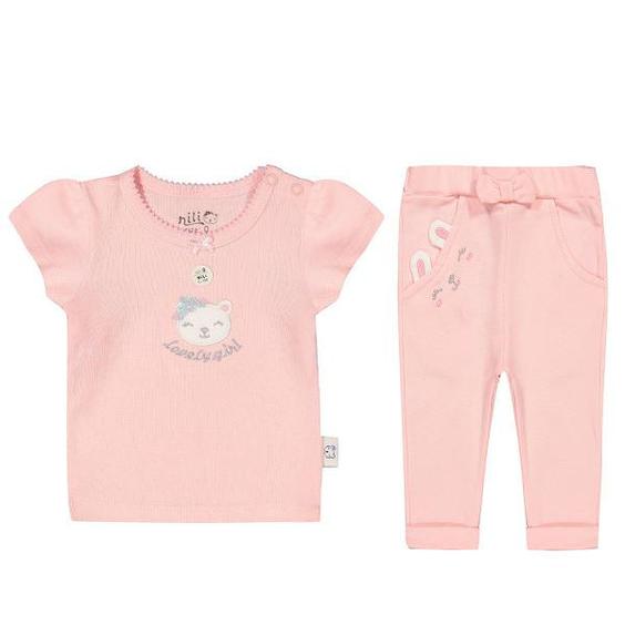 ست تی شرت و شلوار نوزادی نیلی مدل liyana|دیجی‌کالا