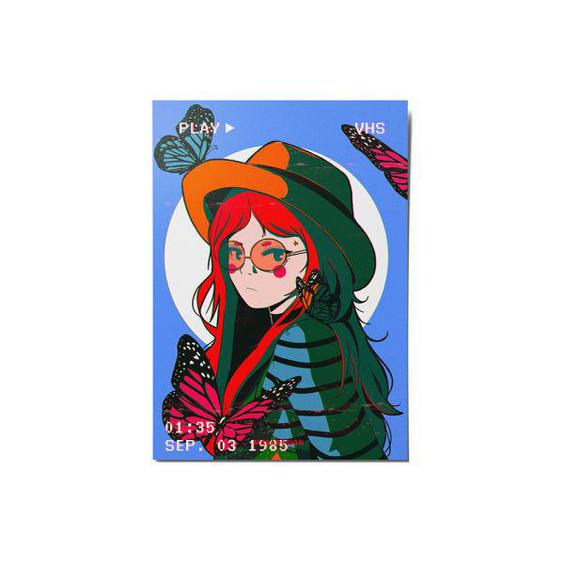 کارت پستال ماسا دیزاین مدل stkv0575 طرح دختر|دیجی‌کالا