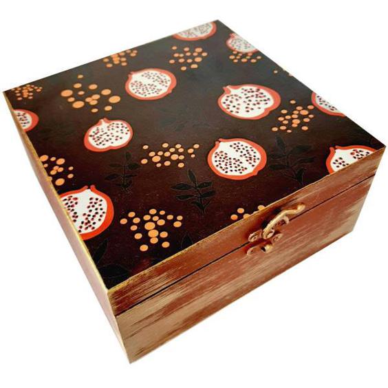 جعبه هدیه چوبی مدل شب یلدا کد WBY02|دیجی‌کالا