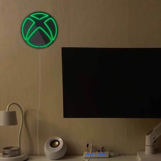 چراغ دیواری نئون دیزاین مدل Xbox-BL_GR|دیجی‌کالا