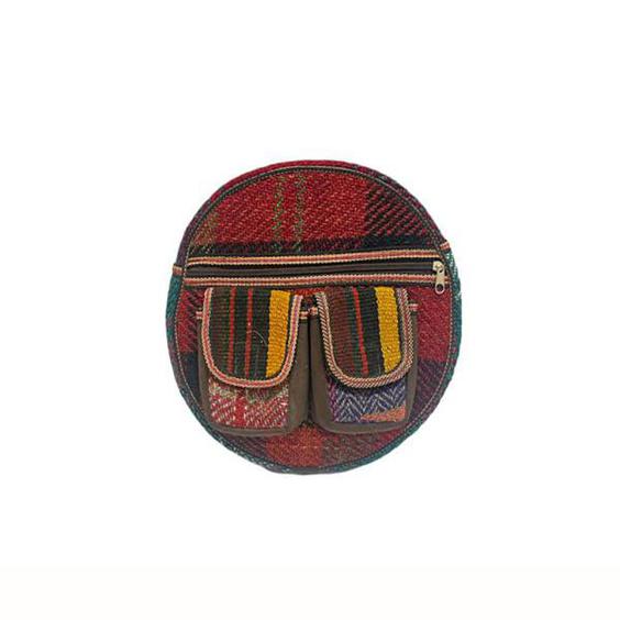 کیف دوشی زنانه مدل سنتی گرد جاجیم کد 123|دیجی‌کالا