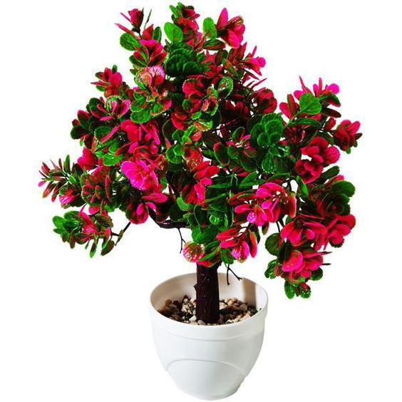 گلدان به همراه درختچه مصنوعی مدل پونه کد S753|دیجی‌کالا