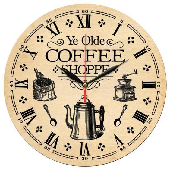 ساعت دیواری طرح قهوه کد 1243|دیجی‌کالا