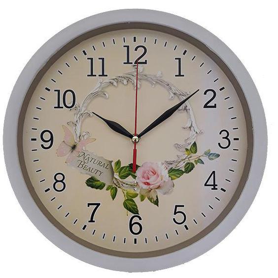 ساعت دیواری مدل گل رز کد 1288|دیجی‌کالا