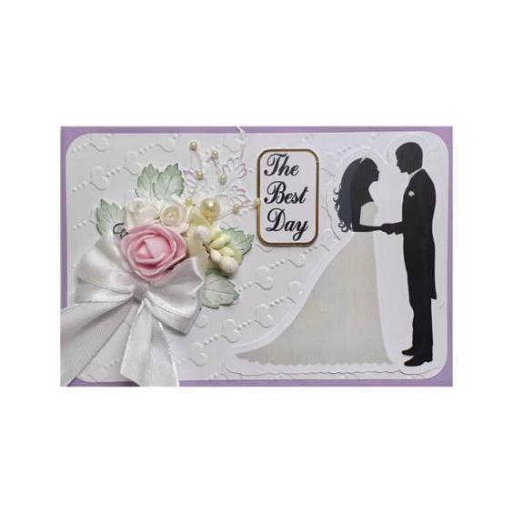 کارت پستال مدل عروسی و عقد طرح تبریک روز خاص|دیجی‌کالا