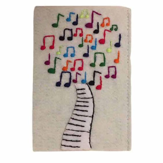 کارت پستال طرح درخت موسیقی مدل یلدا |دیجی‌کالا