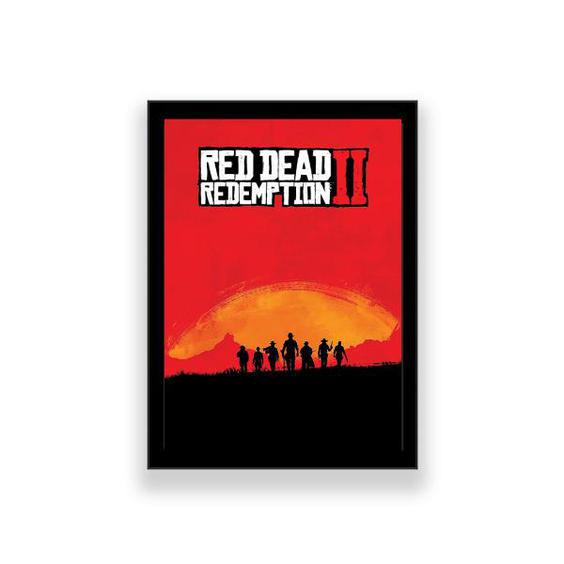 تابلو طرح Red Dead Redemption 2|دیجی‌کالا