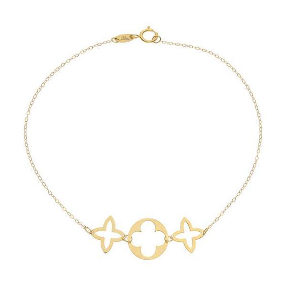 دستبند طلا 18 عیار زنانه مایا ماهک مدل MB1430|دیجی‌کالا