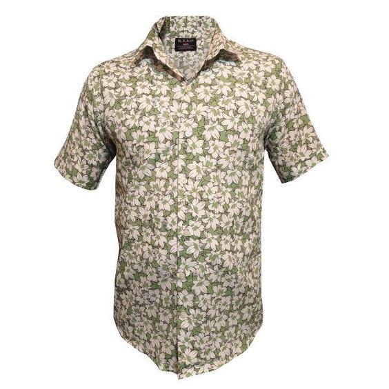 پیراهن آستین کوتاه مردانه مدل هاوایی کد H-Gr|دیجی‌کالا