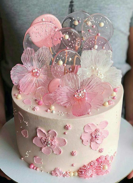 کیک تولد دخترانه شیک|لیدی
