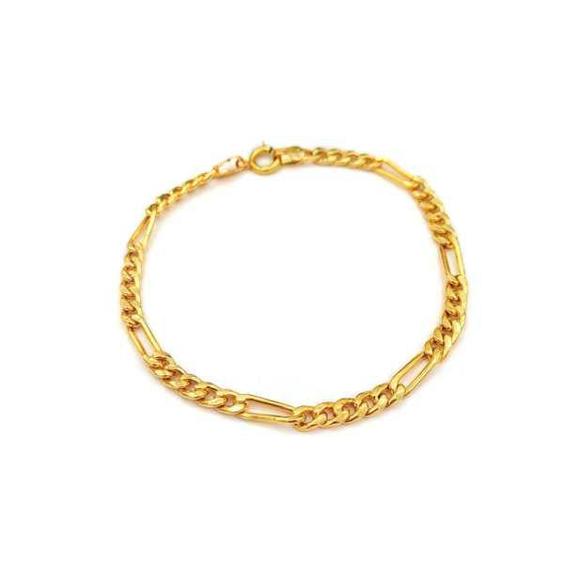 دستبند طلا 18 عیار زنانه مدل زنجیری|دیجی‌کالا