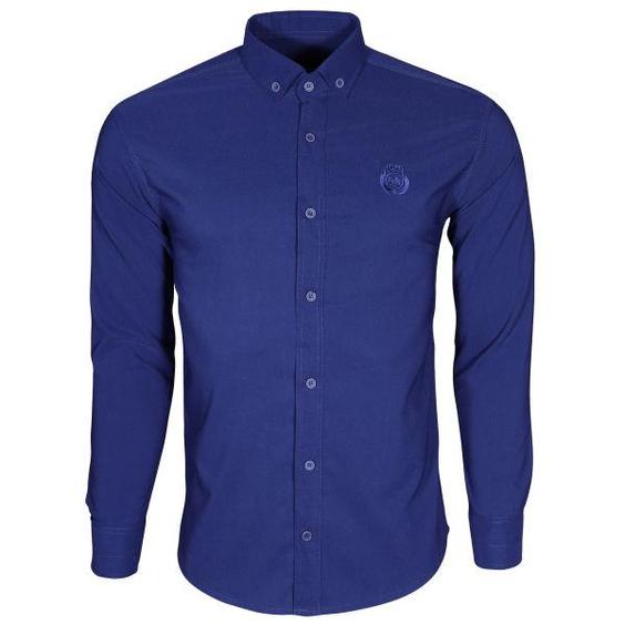 پیراهن آستین بلند مردانه مدل bng2 رنگ آبی کاربنی|دیجی‌کالا