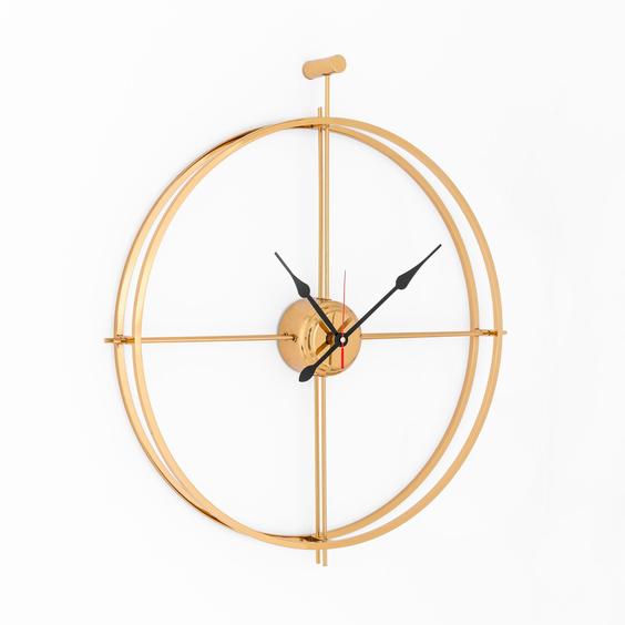 ساعت دیواری فلزی لوتوس مدل 18021 طلایی|پیشنهاد محصول