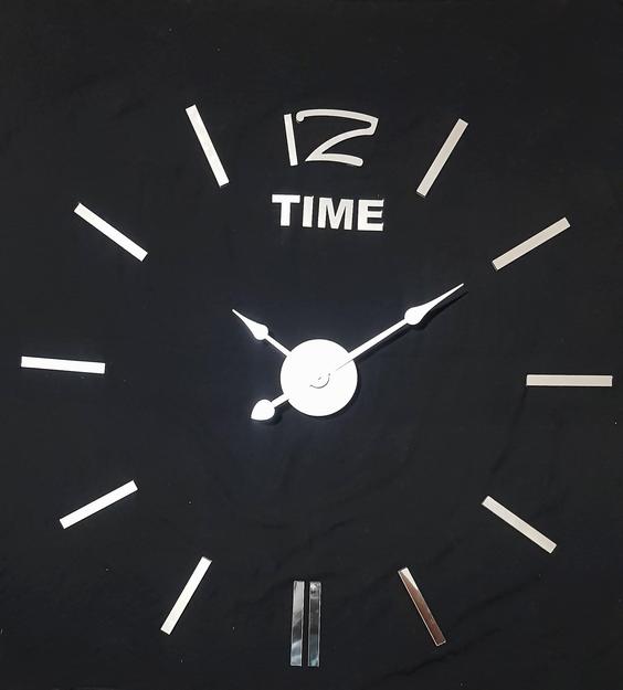 ساعت دیواری پازلی طرح تایم|پیشنهاد محصول